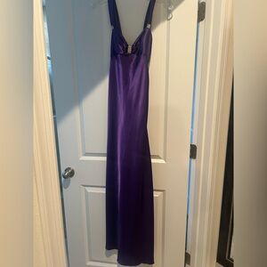 Purple prom dress